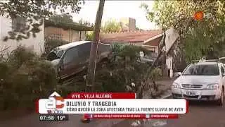 Villa Allende después del desastre - Arriba Córdoba