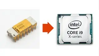 ЭВОЛЮЦИЯ ПРОЦЕССОРОВ INTEL ЗА 2 МИНУТЫ!!!!