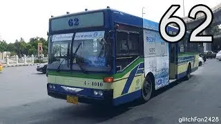[BMTA] Howling ZF - 4040 on Service 62 - Hino HU3KKSKL Thonburi Bus Body