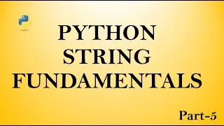 String Conversions | Python String Fundamentals | Python Language