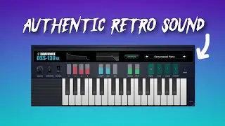 Free Retro Keyboard Plugin - DSS 130SE by DAW junkie Sounds Too Good!