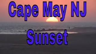 Cape May NJ Sunset