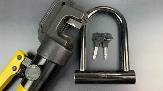 [781] Hydraulic Cutter vs. Bell&rsquo;s14mm Shackle &ldquo;Catalyst 200&rdquo; Bicycle U-Lock