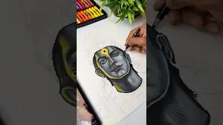 Ashadhi Ekadashi Drawing 🙏Vitthal #shorts #vitthal #lordvitthal #art #drawing #ashadhiekadashi