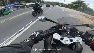 BREAKFAST RIDE PART 1. MARILAQUE UPHILL. 450SR-S | NK400 | CB1000R | Z900 | DAYTONA 660