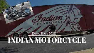 Indian Motorcycle Demo Days 2025 Rides. Part 1-Intro & Indian Chieftain Motorcycle Ride
