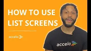 How to Use List Screens | A Minute with Marcus