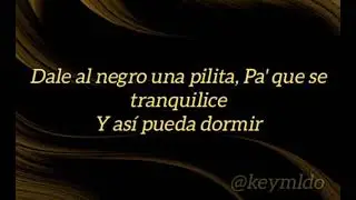 El negro no puede dormir karaoke tono bajo (Las Chicas del Can)