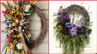 Spring Wreath Designs/Amazing Spring wreaths Ideas/Colourfull Wreath Designs 2022