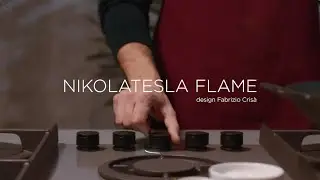 NikolaTesla Flame - Plaque de cuisson &agrave; gaz avec hotte int&eacute;gr&eacute;e