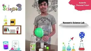 Raneem's Science Lab. How Koderfin's personal tutor makes learning a fun experience for your child!