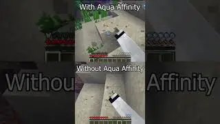 Что такое Aqua Affinity в Minecraft?