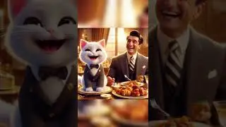 Luky Cat #disney #ai #magicalprincesses #shorts #cat #kitten #video #viralvideos