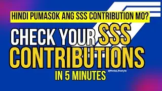 PAANO I-CHECK ANG SSS CONTRIBUTIONS Online (3 Minutes Only!) by RODA🌻