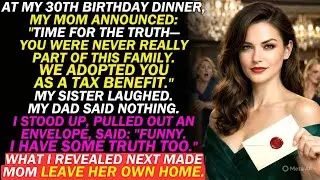 My Mom Announced I Was Adopted For Tax Benefits At My Birthday Party—What I Revealed Made Her...