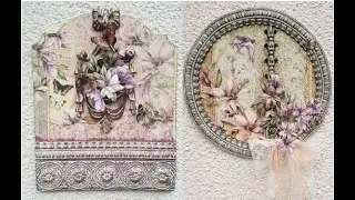 Anleitung Dekobilder „Romantic Magnolia“ - Instructions decorative pictures 