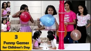 3 funny games for Children's Day | Kids games for Party | Indoor games for kids