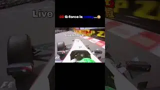 Sergio Perez hit an insane amount of G force at the monaco grand prix...  #f1