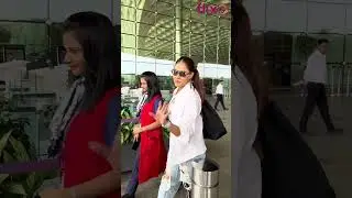 Genelia D&rsquo;Souza Spotted at Mumbai Airport | Airport Look 2025 |Flix9 #GeneliaDSouza