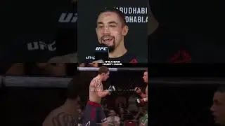 Whittaker On Weird Mid-Fight Habit