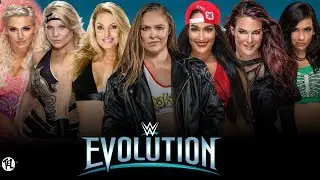 WWE EVOLUTION 2018 - MATCH CARD PREDICTIONS....