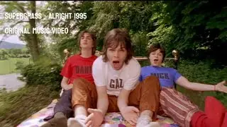 SUPERGRASS - ALRIGHT 1995 HD VIDEO [GHOSTLAND MUSIC VIDEO VAULT]