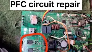 PFC circuit repair Daikin Inverter AC Pcb