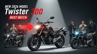 Nova Honda Twister 300 2026 Surpreende no Desempenho e Economia