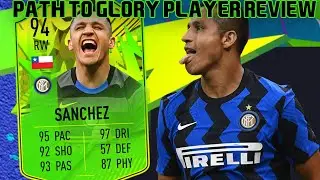 INSANE CARD! 94 PATH TO GLORY ALEXIS SANCHEZ PLAYER REVIEW! FIFA 21 ULTIMATE TEAM
