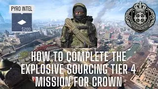 How to complete the EXPLOSIVES SOURCING Tier 4 story mission for Crown | DMZ Season 6