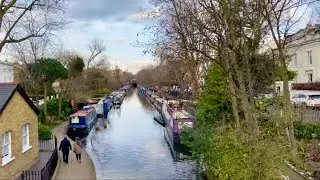 |4K| Little Venice walk tour in London , UK