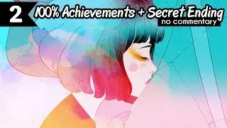 All Achievements & Mementos ▣ 100% GRIS (No Commentary)- Part 2/2