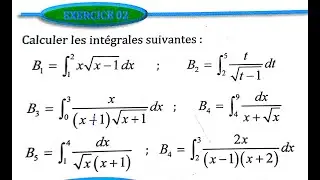 Calcul intégral 2 bac SM Ex 2  page 274 Almoufid