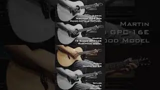 Gibson vs Martin vs Furch vs Taylor | Ed Sheeran - Thinking Out Loud