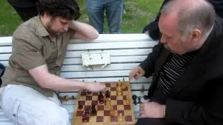 фм Малофеев   фм Шапиро блиц в парке Победы