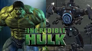 The Incredible HULK 2008 Video game all KyKlops Boss Fight XBOX 360