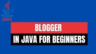 HOW TO BUILD A BLOGGER IN JAVA FOR BEGINNERS TUTORIAL | NEWIBALLDESIGNINGDEVELOPER
