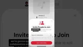 Collaborative playlists in Apple Music #applemusic #shorts #ios
