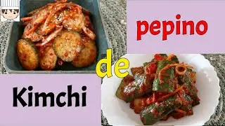 🥒Kimchi de pepino🥒Dos formas🥒recetas fáciles🥒Oi kimchi.