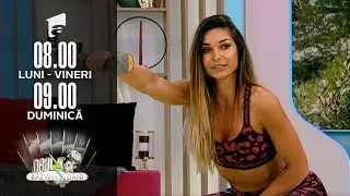 Antrenament pentru muschii fesieri, brate si copase | Fitness cu Diana Stejereanu