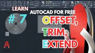 Mastering OFFSET, TRIM & EXTEND in AutoCAD | A Beginner&rsquo;s Guide to Clean & Accurate Drafting