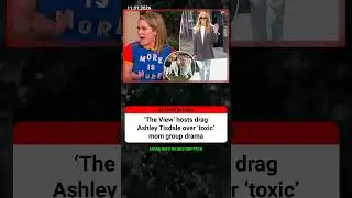 &lsquo;The View&rsquo; hosts drag Ashley Tisdale over &lsquo;toxic&rsquo; mom group drama #Celebrity #Hollywood #Shorts