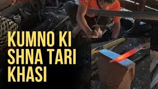 How to Make Khasi Knife &ndash; Traditional Tari Making Process | Khasi Blacksmith Skills 