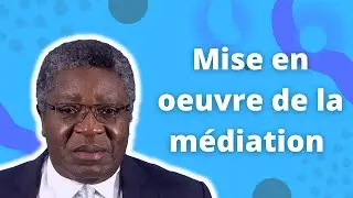 Mise en œuvre de la médiation