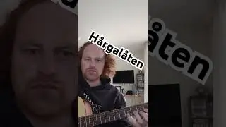 H&aring;rgal&aring;ten #guitar #folk #swedish #acoustic #metal #h&aring;rgal&aring;ten