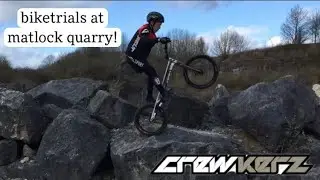 matlock quarry biketrials! #shorts