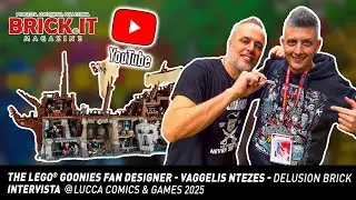 Intervista a Vaggelis Ntezes aka Delusion Brick @Lucca Comics & Games