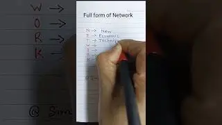 Full form of Network# reels# shorts# ytshorts# online# simple English with pranay# learning# class#