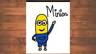 How to Draw minions / Easy creative minions Drawing @CreativeCloud2008 