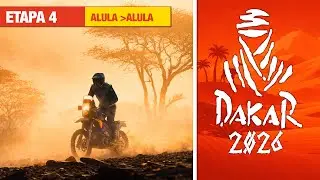🔴 Dakar 2026 | Etapa 4 (Marat&oacute;n) AlUla&ndash;AlUla | Navegaci&oacute;n extrema y sin asistencia